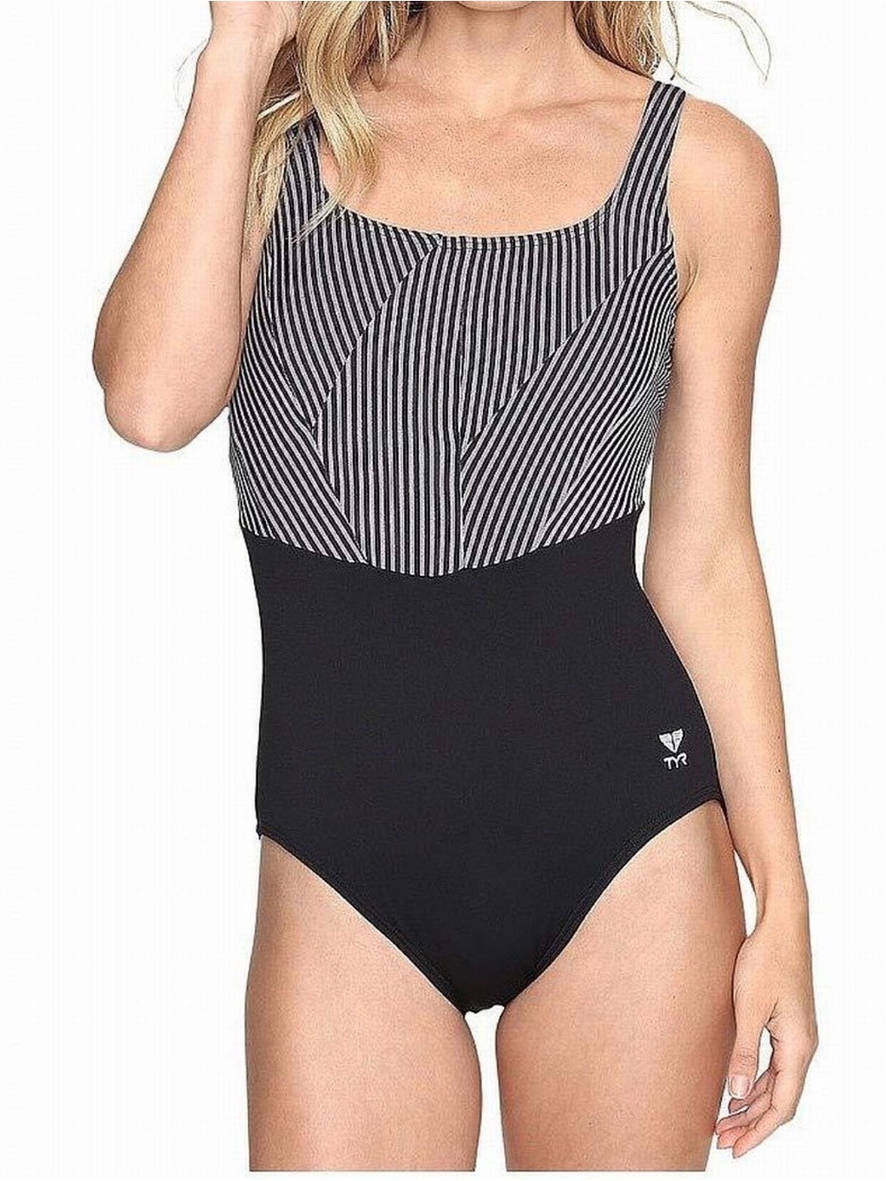 TYR MONROE STRIPE ONE PIECE SWIMSUIT